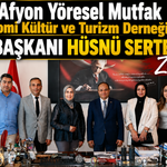 Afyon Yöresel Mutfak Gastronomi Kültür ve Turizm Derneği'nden ATSO Başkanı Hüsnü Serteser'e Ziyaret