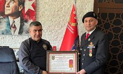 İsmail Kumartaşlı'dan Emniyet müdürü Mahmut Ay"a Ziyaret 