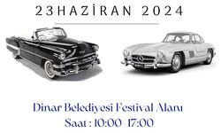 Türkiye'nin Klasik Otomobil Tutkunları Dinar'da Buluşuyor!