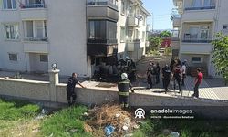 Daire'de çıkan yangın söndürüldü