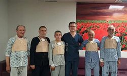 Beş Hasta Aynı Gün Kalp Ameliyatı Olup Aynı Gün Taburcu Edildi