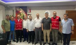  Türk Kızılayı İl Başkanı Mehmet Yakın"dan ABC"ye ziyaret
