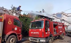 Çayda Yangın Korkuttu