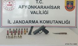 Sinanpaşa'da "kasten yaralama" şüphelisi yakalandı