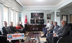 EĞİTİM İŞ SENDİKASINDAN KAYMAKAM DURU'YA ZİYARET
