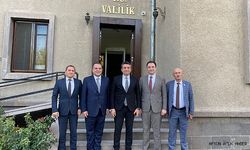 AGC Heyeti, Vali Yardımcısı Mehmet Keklik"i ziyaret etti 