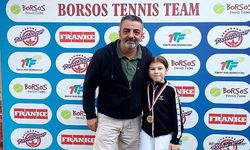 Hafsa Zehra Çınar, İstanbul'da 12 Yaş Haftasonu Tenis Turnuvası'nda Şampiyon Oldu