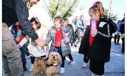 Minik öğrenciler Emniyet Müdürlüğünü ziyaret etti