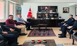 ZİRAAT BÖLGE ŞEFİNDEN KAYMAKAMA ZİYARET