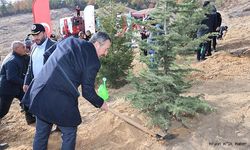 Akharım"da Milli Ağaçlandırma Günü Etkinliği Düzenlendi