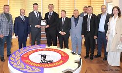 CHP HEYETİ ATSO'YU ZİYARET ETTİ