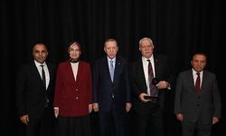 Cumhurbaşkanlığı Külliyesi'nde İş Adamı İbrahim Alimoğlu'na Ödül.!