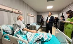Milletvekili Arslan'dan gece yarısı hastane ziyareti