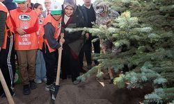 Milli Ağaçlandırma Günü"nde Fidanlar Toprakla Buluştu