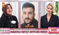 Türkiye Fatih Aydın için tek yürek oldu: Bulana 2 Milyon Tl ödül.!