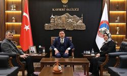 Başkan Koyuncu"dan Kayseri Valisi Gökmen Çiçek"e Ziyaret