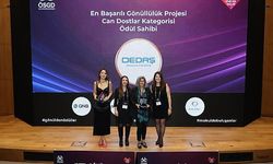 OEDAŞ"ın gönüllü çalışmaları  ödülle taçlandı