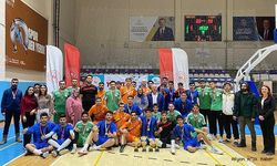 Yurt Lig Voleybol Müsabakaları Tınaztepe Spor Salonu'nda Tamamlandı