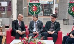 Zafer Partisin'den Başkan İsmail Kumartaşlı'ya ziyaret 