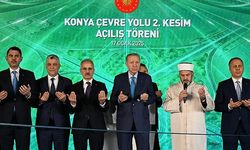 CUMHURBAŞKANI ERDOĞAN, KONYA ÇEVRE YOLU 2. ETABINI HİZMETE AÇTI