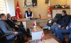 Koçak"tan Afyon Gazeteciler Cemiyeti"ne Ziyaret