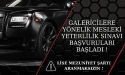 Motorlu Kara Taşıtları Alım-Satım Sınavı Açılıyor: Son Kez Lise Mezuniyet Şartı Aranmayacak!