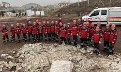 OEDAŞ"ın arama kurtarma ekibi  AFAD"dan sertifika aldı