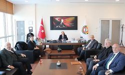 "Petrol Ürünleri İşverenler Sendikası'ndan ATSO'ya Ziyaret"