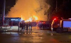 Afyonkarahisar'da Büyük Fabrika Yangını.!