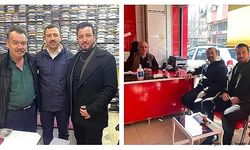 "Başkan İbrahim Özgül, Çarşı Esnafı Mehmet Gürbüzer'i ve Hayrullah Fil'i Ziyaret Etti"