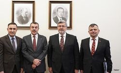 Başkan Serkan Koyuncu"dan Milli Eğitim Bakanı Yusuf Tekin"e Ziyaret