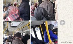Dinar Halk Otobüslerinde Aşırı Yoğunluk Şikayeti