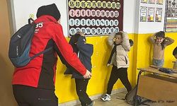 Evciler ilçemiz Nedim Turan İlkokulunda Afet Bilinci: Öğrenciler İçin Deprem Tatbikatı