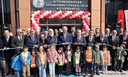 Gedik Ahmet Paşa İl Halk Kütüphanesi"nin Açılışını Kültür ve Turizm Bakanı Mehmet Nuri Ersoy Yaptı