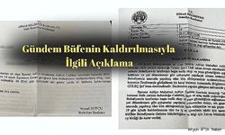 Gündem Büfenin Kaldırılmasıyla İlgili Açıklama