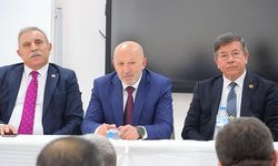 İGM BAŞKANI MEHMET SİPER, ÇAY İLÇESİ"NDE KÖY MUHTARLARIYLA BİR ARAYA GELDİ