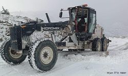 İl Özel İdaresi Karla Mücadele Ekipleri Vatandaşlar için Sahada