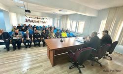 İLÇE İDARE ŞUBE BAŞKANLARI TOPLANTISI KAYMAKAM DURU BAŞKANLIĞINDA YAPILDI