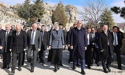 Kültür ve Turizm Bakanı Mehmet Nuri Ersoy, Ayazini Köyü'nü Ziyaret Etti