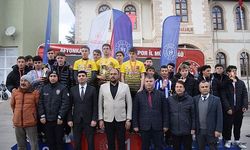 Okul Sporları Gençler Oryantiring Müsabakaları Bayat"ta Düzenlendi