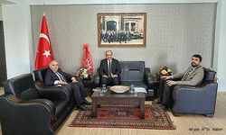 Afyonkarahisar İl Sağlık Müdürlüğünden Kaymakam Kemal Duru'ya Ziyaret
