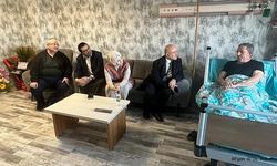 Ak Parti İl Başkanlığı'ndan Hastane Ziyareti