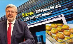 Özkaya; "Anlaşılan bu tatlı çok şerbetli olmuş"