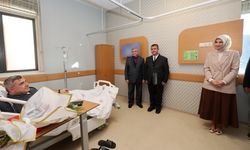Vali Yiğitbaşı'ndan Milli Eğitim Müdürü Sünnetçi'ye Şifa Ziyareti