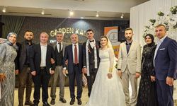 AK Parti İl Başkanı Şahin, Genç Çiftin Düğün Törenine Katıldı.!