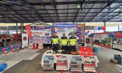 Jandarma'dan Sandıklı Tarım Fuarı'nda Trafik Bilinci