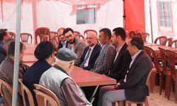 Afyonkarahisar'dan Çelikhan'daki Şehit Jandarmanın Ailesine Taziye Ziyareti