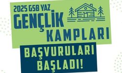 2025 Gençlik Kampları Başvuruları Başladı!