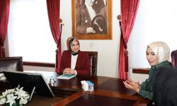 Vali Yiğitbaşı, AK Parti Kadın Kolları'nı Makamında Kabul Etti