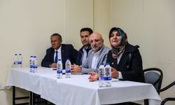 BAŞKAN ŞAHİN "HİZMET İÇİN MİLLETİMİZİN KAPISINI AŞINDIRIYORUZ"